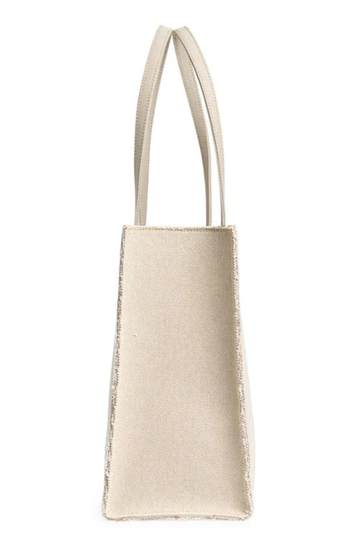 Shop Givenchy Large G-tote Canvas Tote In Natural Beige