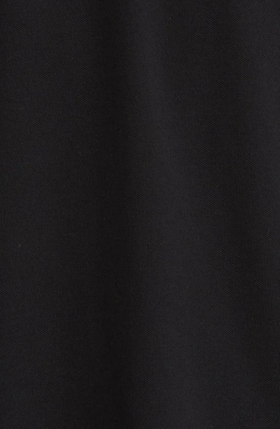 Hugo Boss Paddy Polo Shirt With Drop-needle Stitching In Black