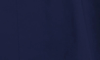 Foxcroft Agnes Smocked Cuff Blouse In Navy
