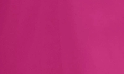 Foxcroft Olivia Smocked Cuff Cotton Blend Button-up Shirt In Fuchsia