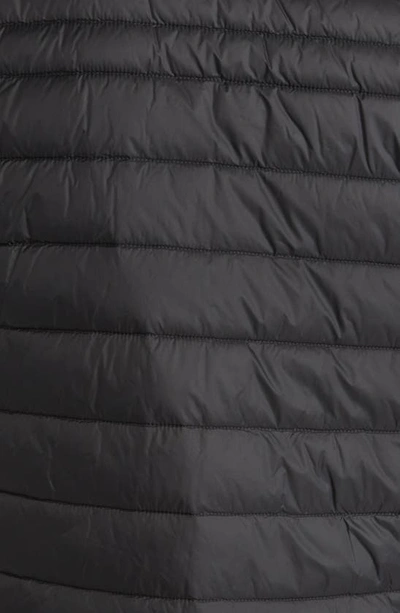 Hugo Boss Boss Darolan Water Repellent Quilted Vest In Black