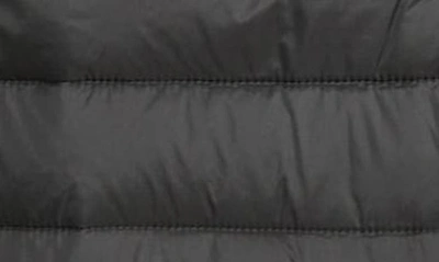 Hugo Boss Boss Darolan Water Repellent Quilted Vest In Black