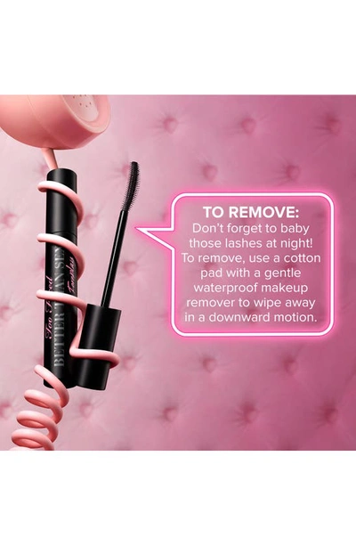 Too Faced Better Than Sex Foreplay Mascara Primer Deep Black 0.27 oz / 8 ml In Pitch Black