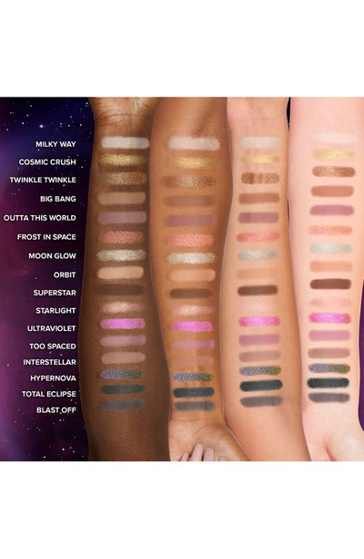 Shop Too Faced Cosmic Crush High-pigment Eye Shadow Palette In Metallics