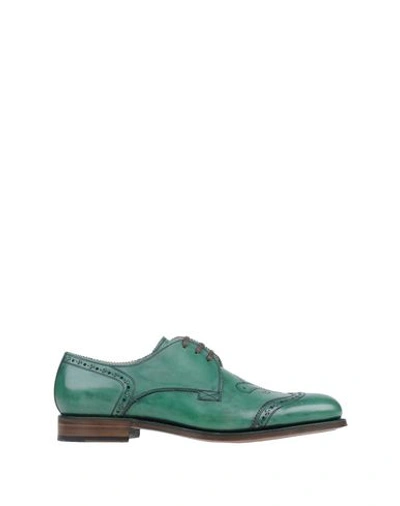 Dolce & Gabbana Laced Shoes In Green
