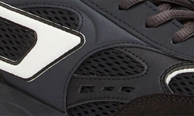 Diesel Serendipity Sport Sneaker In Black/ White