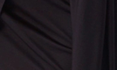 Shop Diane Von Furstenberg Toronto Long Sleeve Dress In Black
