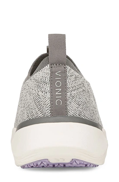 Shop Vionic Advance Slip-on Shoe In Vapor/ Charcoal
