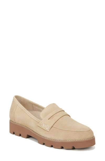 Shop Vionic Cheryl Ii Lug Penny Loafer In Sand