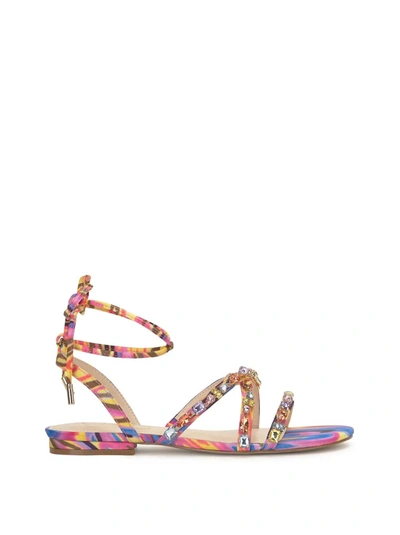 Shop Jessica Simpson Rabenie Gladiator Sandal In Summer Solstace In Multi
