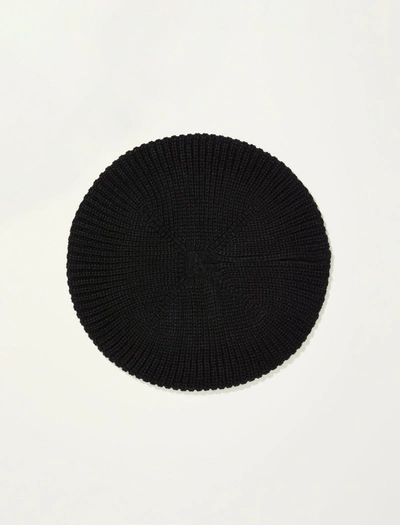 Shop Lucky Brand Slouch Knit Beret In Black