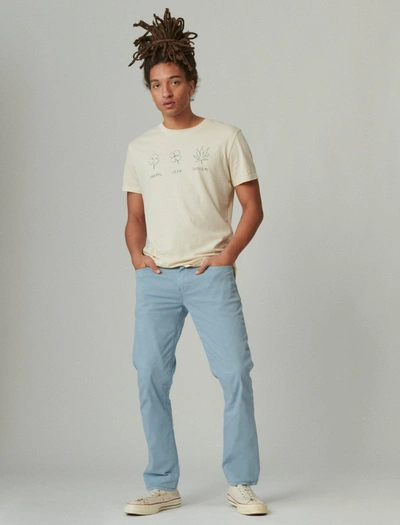 Shop Lucky Brand Men's 110 Slim Sateen Stretch Jean In Blue