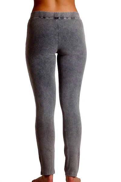 Angel High Rise Jegging In Gray In Grey
