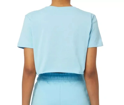 Shop Hinnominate Light Blue Cotton Tops &amp; Women's T-shirt