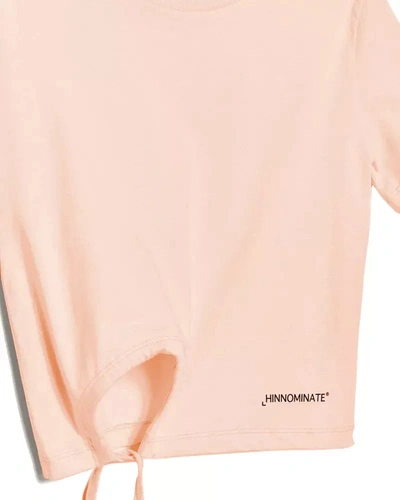 Shop Hinnominate Pink Cotton Tops &amp; Women's T-shirt