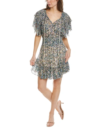 Shop Isabel Marant Étoile Florise Mini Dress In Multi