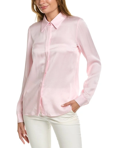 Shop Michael Kors Techno Charm Hansen Shirt In Pink
