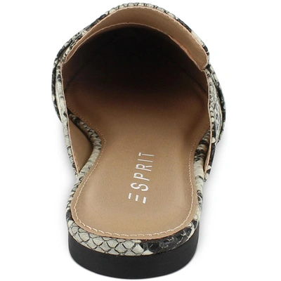 Shop Esprit Jade Womens Snake Slide Loafers In Multi