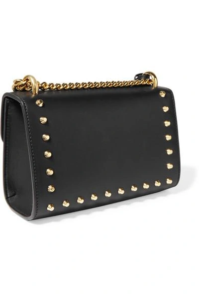 Shop Gucci Padlock Mini Embellished Leather Shoulder Bag