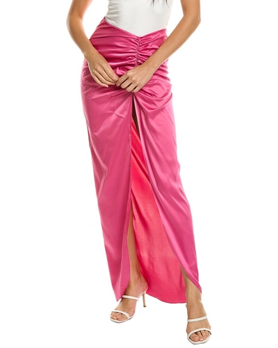 Shop Just Bee Queen Farah Skirt In Pink