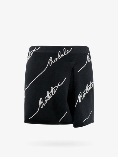Shop Rotate Birger Christensen Shorts In Black