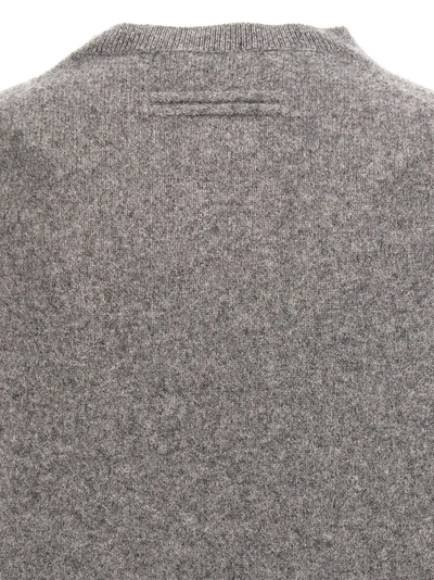 Shop Zegna Cashmere Wool Sweater Sweater, Cardigans Gray