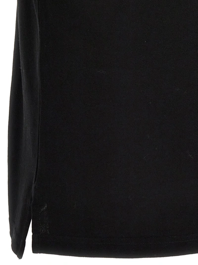 Shop Etro Embroidered Logo  Shirt Polo Black