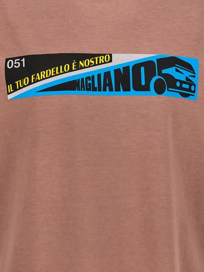 Shop Magliano Fardello T-shirt Pink
