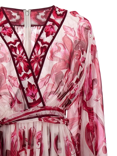 Shop Dolce & Gabbana Mai24 Dresses Fuchsia