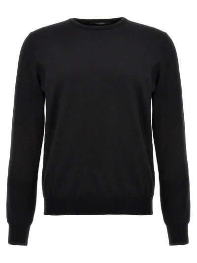 Shop Tagliatore Merino Sweater Sweater, Cardigans Black