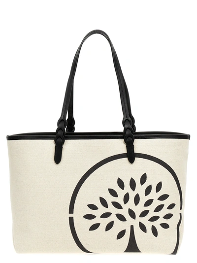 Shop Mulberry Tree Tote Bag Beige