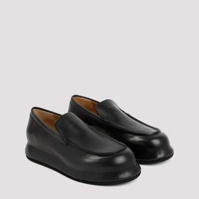 Shop Jacquemus Bricciola Loafer Shoes In Black