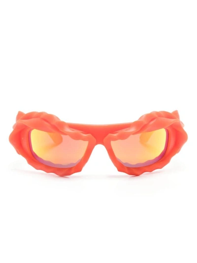 Shop Ottolinger Sunglasses In Red