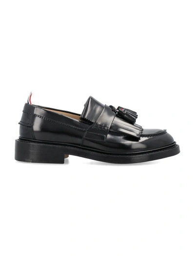 Shop Thom Browne Tassel Loafer In Black
