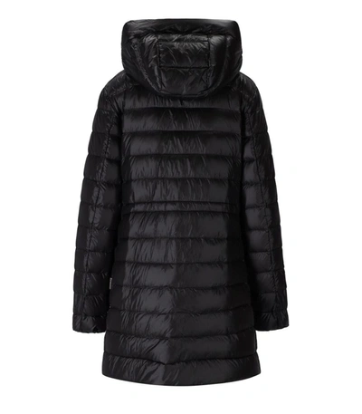 Shop Woolrich Long Military 3 In 1 Black Parka