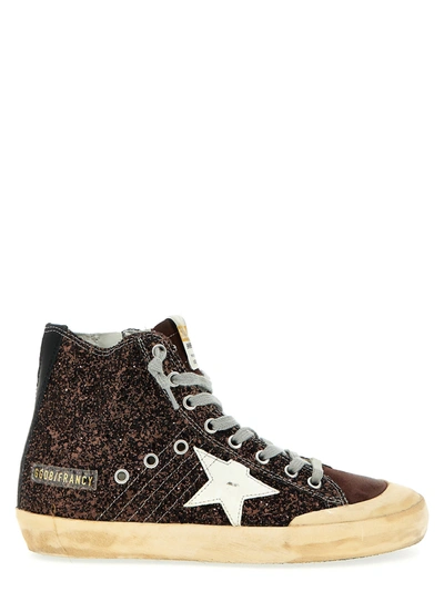 Shop Golden Goose Francy Sneakers Brown