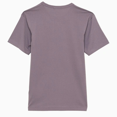 Shop Acne Studios Purple Crew-neck T-shirt Women