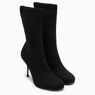 Shop Alexander Mcqueen Black Boot With Heel Women