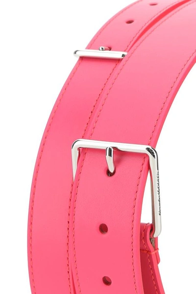 Shop Alexander Mcqueen Woman Cintura In Pink