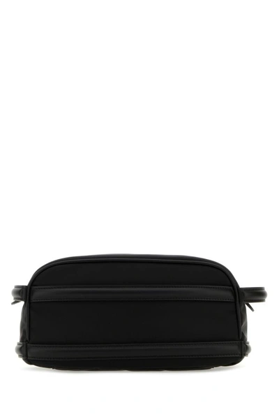 Alexander Mcqueen Beauty Case With Logo In Black