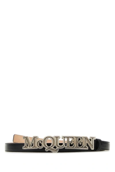 Alexander Mcqueen Belt In Black