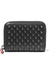 CHRISTIAN LOUBOUTIN Panettone spiked leather wallet