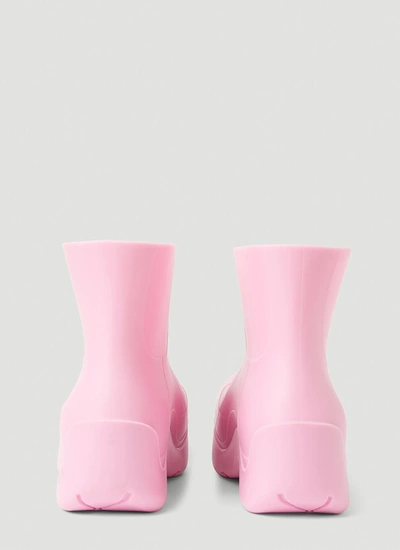 Shop Bottega Veneta Men Puddle Boots In Pink