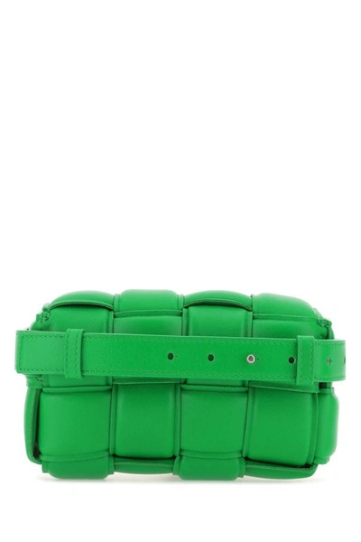 Bottega Veneta Grass Green Nappa Leather Padded Cassette Belt Bag Green  Donna Tu In Green