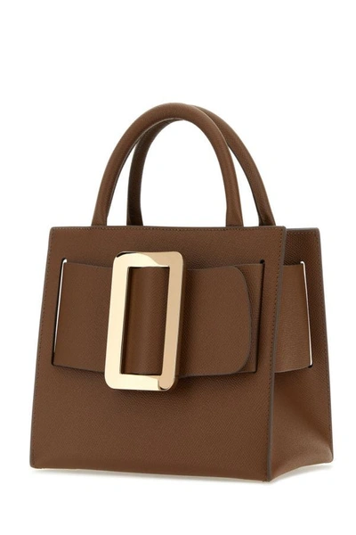 Shop Boyy Woman Brown Leather Bobby 23 Handbag