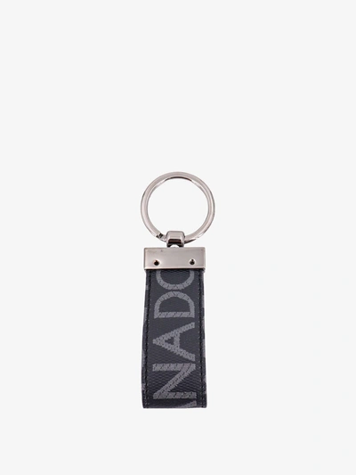 Shop Dolce & Gabbana Man Keychain Man Black Key Rings