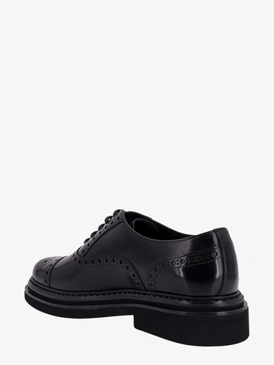 Shop Dolce & Gabbana Man Lace-up Shoe Man Black Lace Up