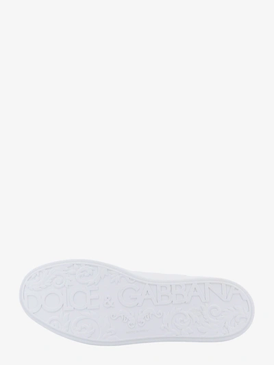 Shop Dolce & Gabbana Man Saint Tropez Man White Sneakers