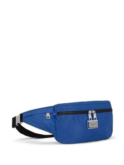 Shop Dolce & Gabbana Women Belt Bag In Blue