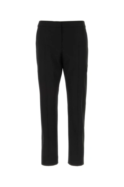 Shop Dries Van Noten Woman Black Twill Poumas Pant